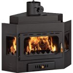 Insert de chemine prity a w20 261 kw pole  bois avec changeur d?eau