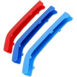 Insert de grille avant 3 couleurs � encliqueter pour bmw s�rie 3 / 4 / 5 / 6 / 7 et s�rie x3 / x5 / x6 ...