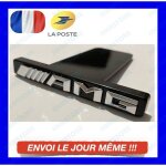 Insigne logo amg de calandre pour mercedes chrome emblme