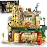 Insoon maison de d�tective 1231pcs avec �clairage ? maquette d�cor jeu cr�atif 3 �tages - jeu de construction ...