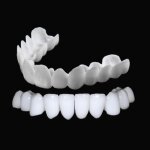 Instant smile accolades dentaires dimitation orthses suprieures et infrieures ajustement doux et confortabl ...