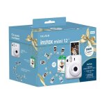 Fujifilm appareil photo instantan instax mini 12 blanc pack cadeau