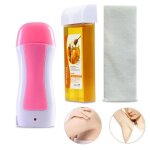 Instrument de beaute a kit chauffe cire epilation 40w chauffe rapide uniforme contient lessence de miel ...