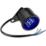 Instrument universel daffichage lcd pour moto compteur de vitesse odom�tre tachym�tre jauge