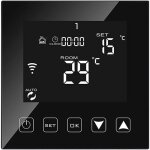 Intelligent thermostat wifi connect pour chaudierechauffage au sol eau 3a filaire alexagoogle assistanttuya ...