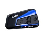 Intercom bluetooth pour moto tanche fmradio b4fm pro