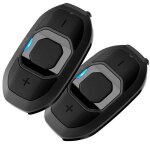Intercom moto bluetooth - sena - sf2 - 2 unités - rechargeable usb - noir Intercom moto bluetooth - sena - sf2 - 2 unités - rechargeable usb - noir