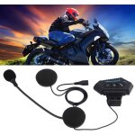 Intercom moto1 paire de casques de moto bt casque haut - parleurs soutien appels mains libres oreillette ...