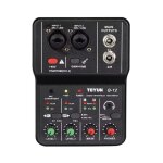 Interface audio usb - rncyn - m�tal - 2 canaux - console de mixage - arrangement denregistrement - table ...