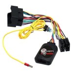 Interface cde au volant - adnauto - peugeot 206 + - 2009 - connecteur fakra - autoradio alpine