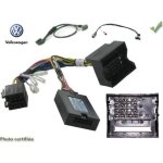 Interface cde au volant - adnauto - adn - cav - volkswagen - compatible avec autoradio alpine - noir