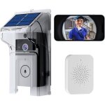 Interphone vid�o sans fil - swapy - connexion � lapplication - charge solaire - vision nocturne infrarouge ...