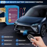 Interrupteur darr�t pour voiture avec t�l�commande interrupteur de d�connexion de batterie anti - vol ...