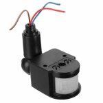 Interrupteur de détecteur de mouvement pir infrarouge ac 85v - 220v pour lumière de charge Interrupteur de détecteur de mouvement pir infrarouge ac 85v - 220v pour lumière de charge