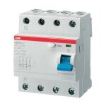 Interrupteur différentiel - abb - 442041 - 25a - 30ma - 4 pôles Interrupteur différentiel - abb - 442041 - 25a - 30ma - 4 pôles