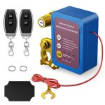 Interrupteur disolement de batterie � t�l�commande sans fil 12 v 240 a - arr�t automatique antivol pour ...