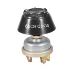 Interrupteur déclairage / klaxon étanche 12 v bouton poussoir en métal pour tracteur massey ferguson Interrupteur déclairage / klaxon étanche 12 v bouton poussoir en métal pour tracteur massey ferguson