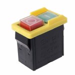 Interrupteur électromagnétique étanche 250 v 6 / 4 a à bouton - poussoir pour scie à machine à percer ... Interrupteur électromagnétique étanche 250 v 6 / 4 a à bouton - poussoir pour scie à machine à percer ...