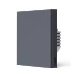 Interrupteur mural connect� - aqara - h1 eu - zigbee 3. 0 - gris - neutre