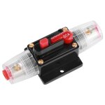 Interrupteur de porte - fusible � r�armement auto modification audio de camion de voiture 12v 60a