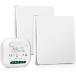 Interrupteur sans fil sans pile �tanche 230v t�l�commande 50 - 200m