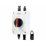 Interrupteur sectionneur dc 4 p�les compatible avec mc4