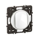 Interrupteur va - et - vient - legrand - c�liane 10ax - enjoliveur blanc - pr�t � poser - 10 a