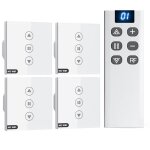 Interrupteur volet roulant interrupteur rf t�l�commande 1 � 8 canaux sans fil