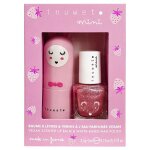 Inuwet mini coffret baume � l�vres 35 grammes fraise + vernis parfum� eau 5 ml fraise