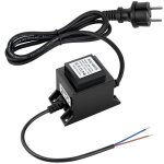 Ip68 tanche transformateur 12v alimentation led ac / ac 15w 1. 25a adaptateur led transfo pour clairage ...