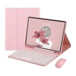 Convient pour ipad 9 2021 102 pouces ipad 8 ipad 7 air 3 pro 105 tui clavier avec un clavier couleur ...