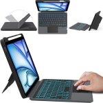 Pour ipad air 11 (m2) 2024 & ipad pro 11 4 / 3 / 2 / 1e g�n�ration & ipad air 5 / 4 109 �tui avec clavier ...