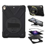 Pour ipad air 2019 coque ipad air 3 10. 5 2019 housse 360 rotation support [dragonne] et [bandoulire ...