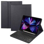 Pour ipad pro 11 2022 2021 2020 air 11 2024 air 2022 2020 tui en cuir avec clavier bluetooth 2 en 1 coque ...