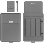 Housse pour ordinateur portable - ipca - cuir synthétique imperméable - support ergonomique - 16 / 17 ... Housse pour ordinateur portable - ipca - cuir synthétique imperméable - support ergonomique - 16 / 17 ...