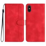 Pour iphone x / iphone xs (5. 8) qualit� t�l�phone portable protection �tui en cuir avec fente pour carte ...