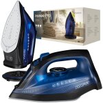 Ironee pro fer À repasser sans fil avec revêtement céramique 2600 watt réservoir fonction autonettoyage ... Ironee pro fer À repasser sans fil avec revêtement céramique 2600 watt réservoir fonction autonettoyage ...