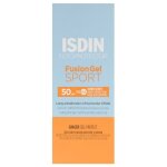 Isdin fotoprotector fusion gel solaire pour le sport spf50 100 ml