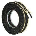 Isolant mousse vocoste 4m long 5mm large 3mm pais eva remplissage interstices adhsive bande pour porte ...