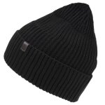 Isotoner bonnet chaud doubl� polaire recycl�e noir homme