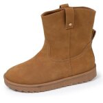 Isotoner bottines haute confort à mémoire de forme camel femme Isotoner bottines haute confort à mémoire de forme camel femme