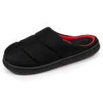 Isotoner chaussons semelle bloup xtra confort noir homme