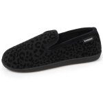 Isotoner chaussons semelle ergonomique confort chauds noir femme