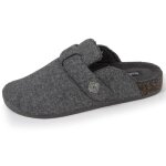 Isotoner chaussons semelle  mmoire de forme gris chin homme