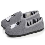Isotoner chaussons souples ultra confortables et l�gers confort technologie everywear gris femme