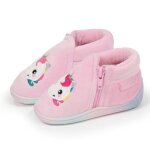 Isotoner chaussons  zip faciles  enfiler bon maintien du pied semelle antidrapante rose bb fille ...