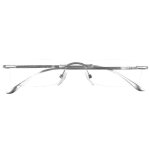 Isotoner loupes de lecture branches flexibles confort verres extra fins argent + 2. 50