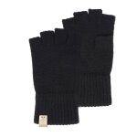 Isotoner mitaines non doubles - ultra douce noir femme