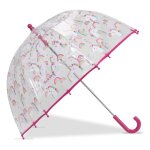 Isotoner parapluie cloche transparent ouverture facile et scurisante pvc / licorne arc en ciel fille ...