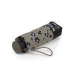 Isotoner parapluie compact solide ultra déperlant à ouverture manuelle léopard kaki femme Isotoner parapluie compact solide ultra déperlant à ouverture manuelle léopard kaki femme